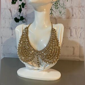 Elegant Gold Statement Necklace💛